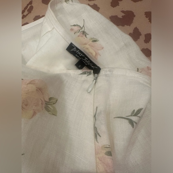 Vintage 90s Betsey Johnson, black label, linen pencil skirt - Picture 15 of 17